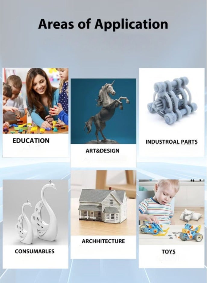 إندر خيوط PLA أبيض وأسود 1.75 ملم 2 كجم حزمة 2 عبوة لطابعة Ender ثلاثية الأبعاد لا تشابك ربط قوي أداء悬垂 دقة +/- 0.02 ملم - Image 3