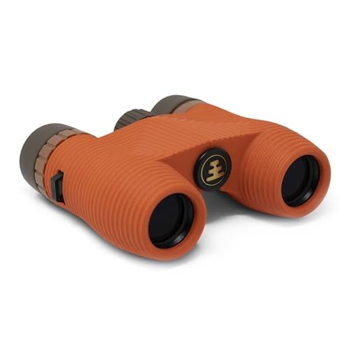 Nocs Provisions Standard Issue 8x25 Waterproof Binoculars, 8X Magnification, Bak4 Prism, Wide View Multi-Coated Lenses for Bird Watching, Hiking & Backpacking - Poppy Orange II - Image 1