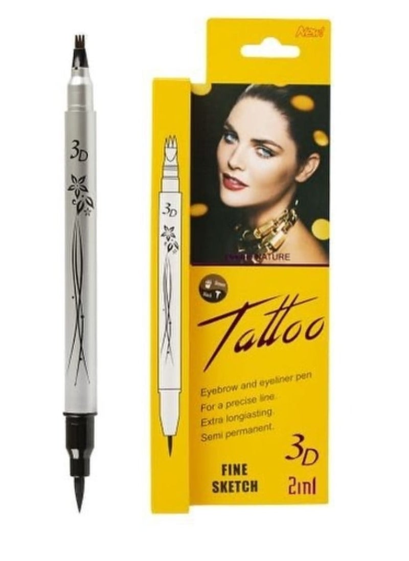 Eyebrow Pencil and three Dimensional Eyeliner - pzsku/Z7866F9E54BAA6158A06EZ/45/_/1715784993/fc230f02-674b-4118-bb11-171033b54ba4