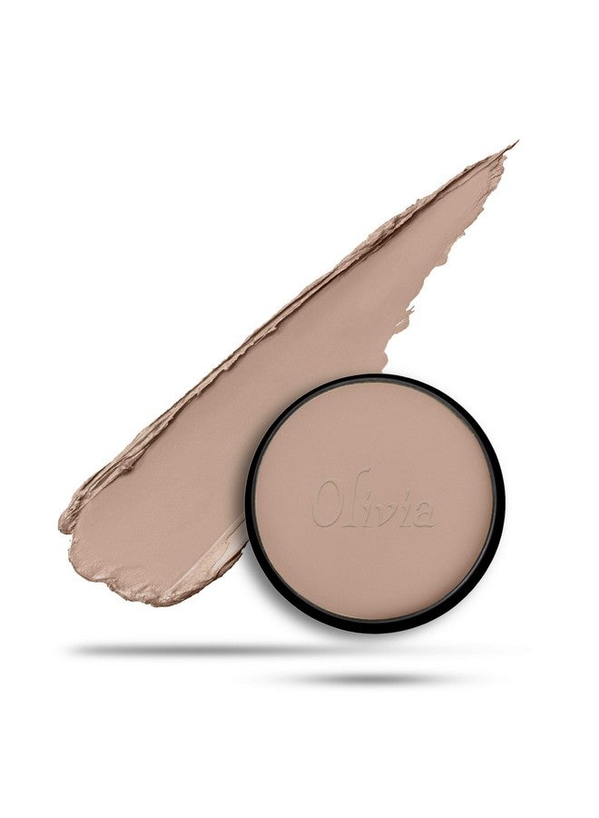 Olivia Powder Waterproof Pan Cake Natural Beige Makeup Concealer 25G Shade No.25 - Image 3