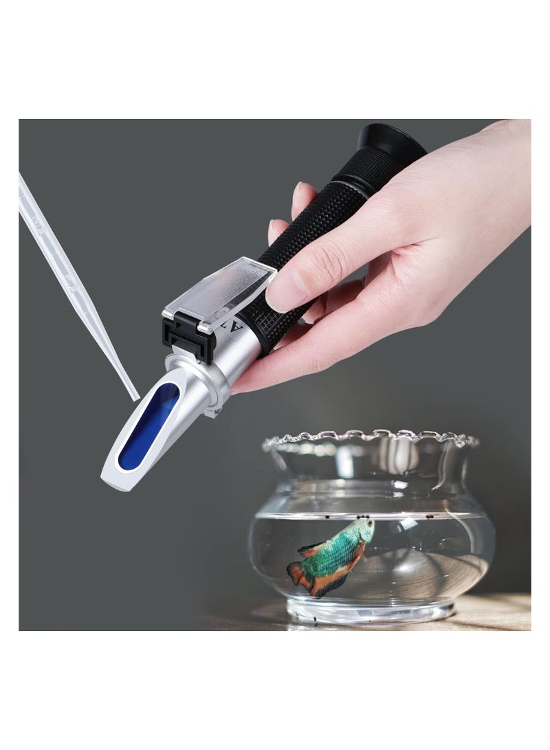 Salinity Refractometer for Seawater and Marine Fishkeeping Aquarium with Automatic Temperature Compensation - Image 5