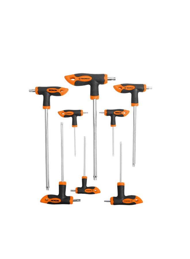 نيبمينينت 8-Piece Torx T-Handle Screwdrivers Set multicolour 