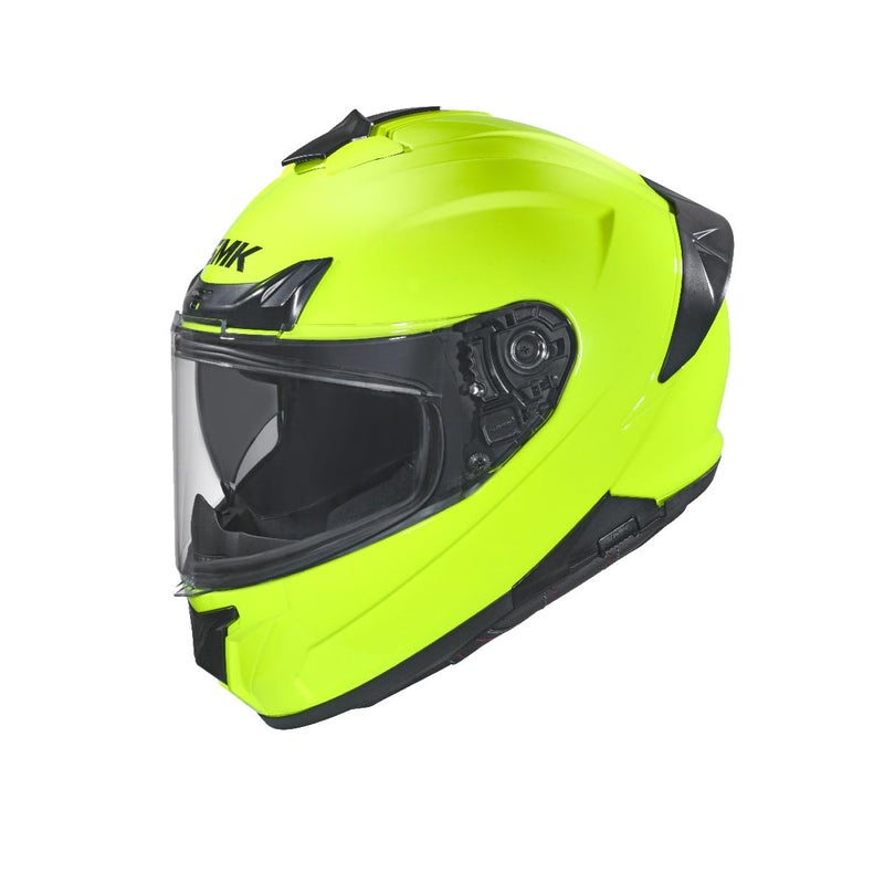 SMK Helmets SMK Typhoon Solid ISI ECE & DOT Certified Full Face Dual Visor Helmet for Men and Women with Pinlock Fitted Clear Visor and Inner Sun Visor - Image 4