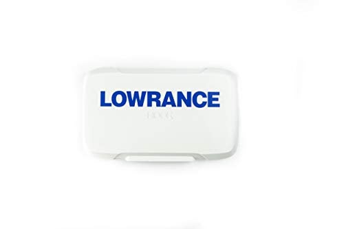 LOWRANCE غطاء شمس لورانس 000-14173-001 هوك2 4" ، أبيض مع كتابة زرقاء - Image 5