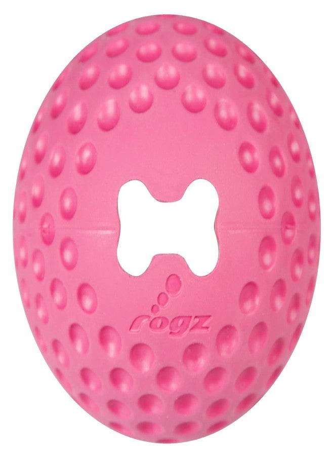 Rogz GU02-K Gumz Ball Dog Toy, M, Pink - Image 1