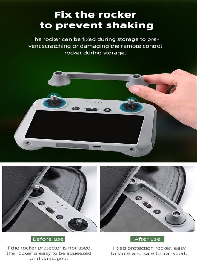 BTG DJI RC/RC 2 Controller Joysticks Protector Fixator Control Sticks Holder Cover for DJI Flip/Mavic Air 3S/Mavic 3 Classic/Mini 3 4 Pro Remote Controller Accessories - Image 3