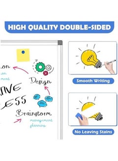 SHOWAY White Board 90 X 120 Cm With Wheel Stand  - Image 2