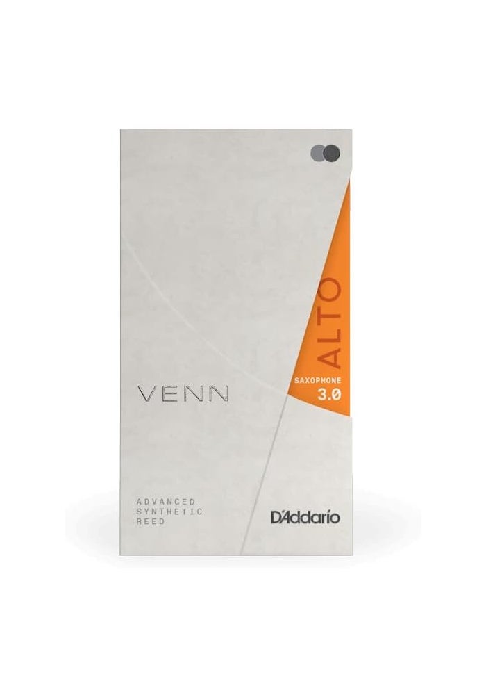 D'Addario VENN Alto Saxophone Reed, Strength 3.0 - Image 2