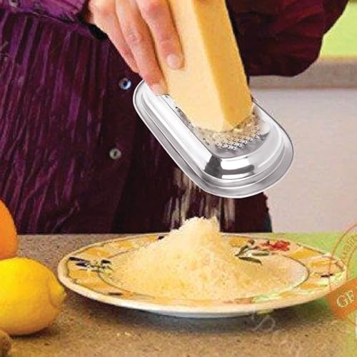 ProKart Heavy-Duty Stainless-Steel Sharp Blade Grater and Slicer for Vegetables, Coconut, Fruits, Sweets & Cheese | Carrot Greater | Square Shape Food Grater for Kitchen Daily Use (Large) - Image 3