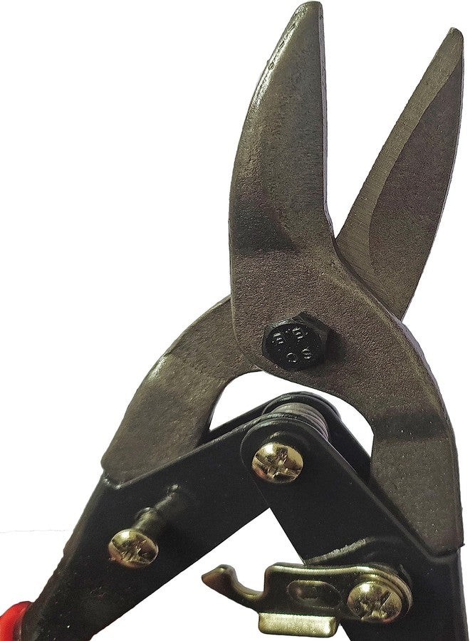 Inditrust Professional Quality Aviation Red Snip Tin Cutter Cutter Tinner Snips 250mm - Image 3