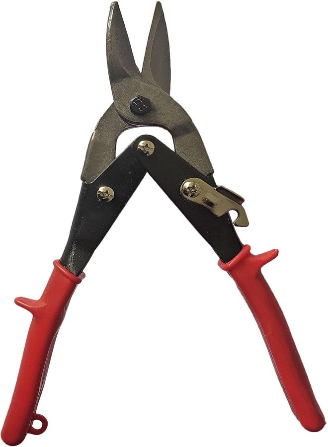 Inditrust Professional Quality Aviation Red Snip Tin Cutter Cutter Tinner Snips 250mm - Image 1