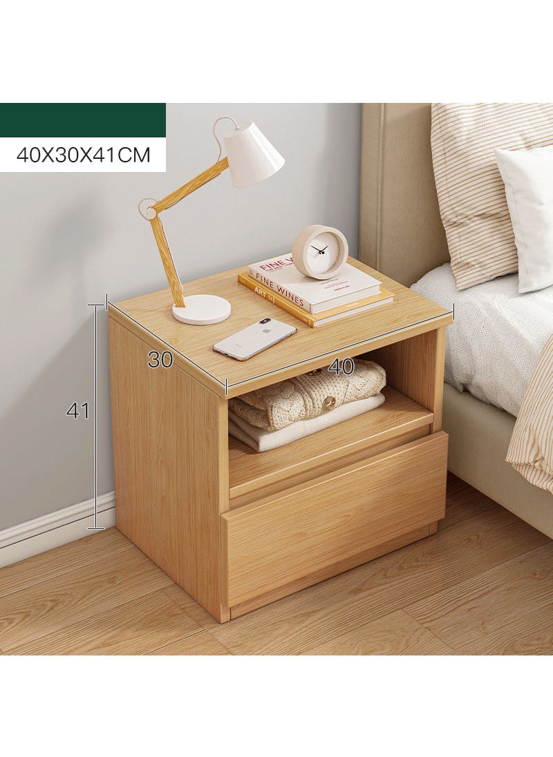 Sharpdo Sharpdo Bedside Table Simple Modern Bedroom Nightstands Wooden Minimalist Multi-function Light Luxury Style Bedside Storage Small Cabinet  - Image 4