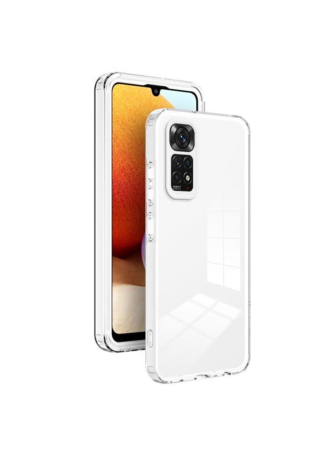 The Bros Case For Xiaomi Redmi Note 11 2022 3 in 1 Clear TPU Color PC Frame Phone Case