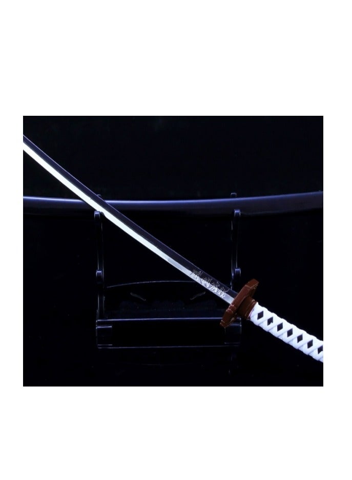 26cm Anime Demon Slayer Nichirin Sword Model Toy with Scabbard Costumes Accessories - Image 3