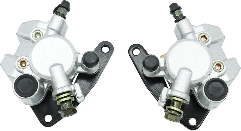 M MATI Front Left Right Brake Calipers & Pads for Kawasaki KFX400 KSF400 (2003-2006) - Image 1
