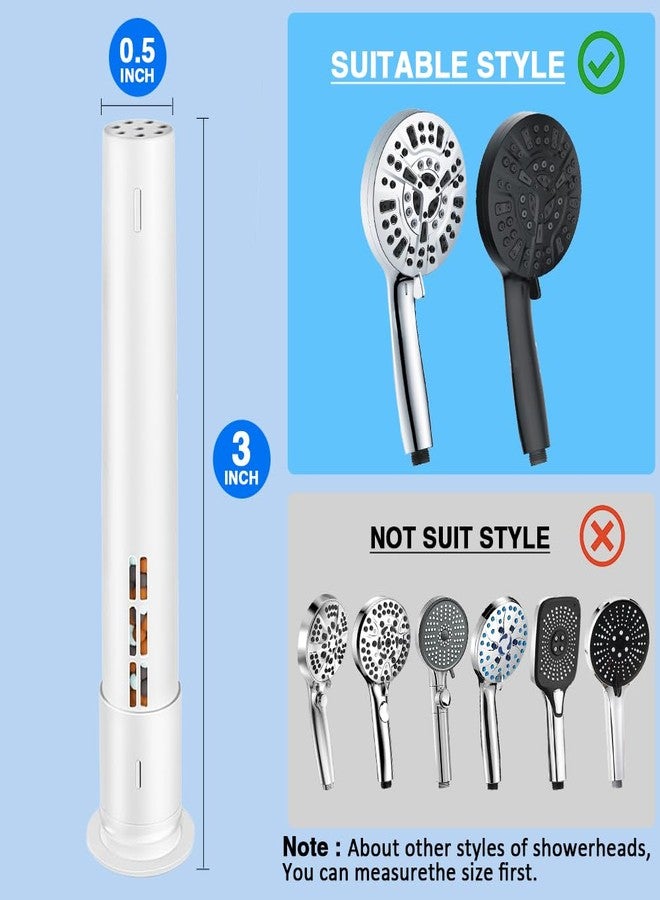 Amorix 2 Pack Shower Filter for Handheld Shower Head, Multi-stage Filter Cartridge for Hard Water, Reduce Chlorine - Image 3