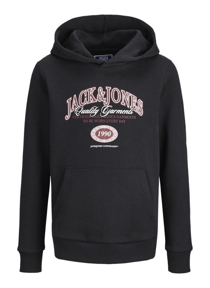 Jack & Jones Junior Youth 2 Pack Of Graphic Pullover Hoodie - Image 2
