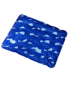 SINCHER SINCHER Summer Cooling Mat & Sleeping Pad Pet cooling mat- Cat Dog Cooling Mat,RReversible Cold Gel Cooling Pads Safe Physical Cooling Dog Kennel,Sofa,Floor Washable Summer Pet Pads (60*90CM Nav Blue)  - Image 4