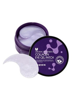 MIZON COLLAGEN EYE GEL PATCH x 60 Korean skincare Marine Collagen Reduces Puffiness and Dark Circles Anti Aging Treatment for Wrinkles Hydrates and Nourishes  - Image 1