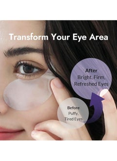 MIZON COLLAGEN EYE GEL PATCH x 60 Korean skincare Marine Collagen Reduces Puffiness and Dark Circles Anti Aging Treatment for Wrinkles Hydrates and Nourishes  - Image 4