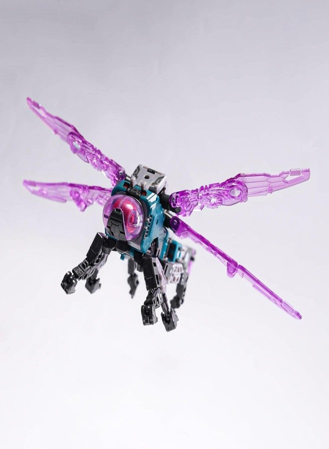 52TOYS BEASTBOX BB-62 أوني توبتي ألعاب التحول، شخصية عمل، ألعاب تحويل إلى ميكا ومكعب، هدية مثالية لحفلات عيد الميلاد للمراهقين والبالغين، مستوحاة من اليعسوب - Image 2