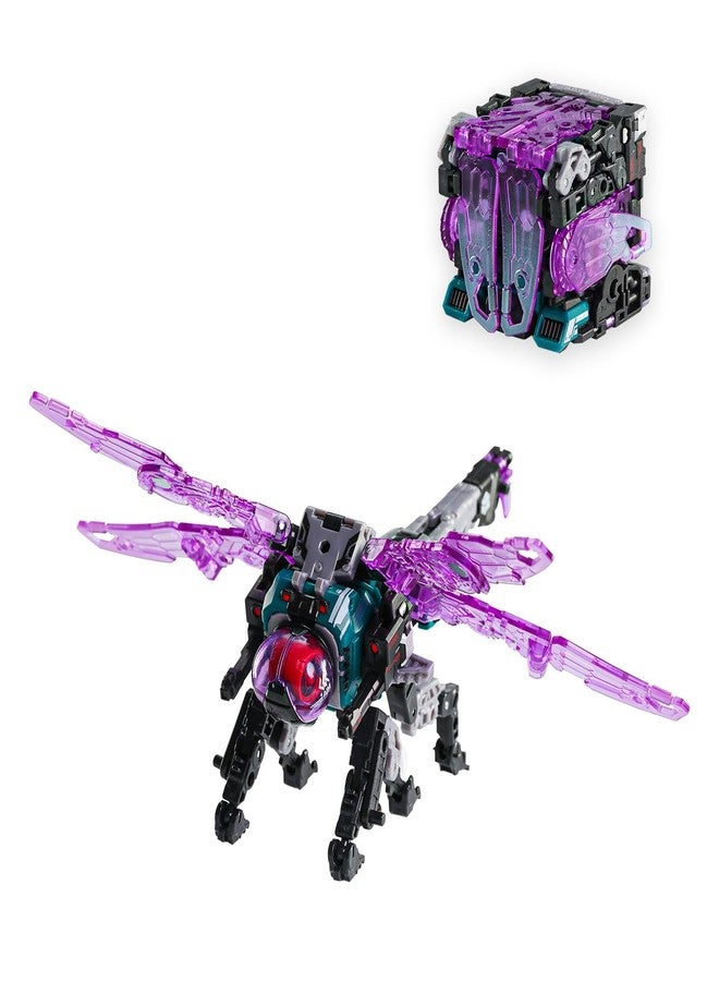 52TOYS BEASTBOX BB-62 أوني توبتي ألعاب التحول، شخصية عمل، ألعاب تحويل إلى ميكا ومكعب، هدية مثالية لحفلات عيد الميلاد للمراهقين والبالغين، مستوحاة من اليعسوب - Image 1