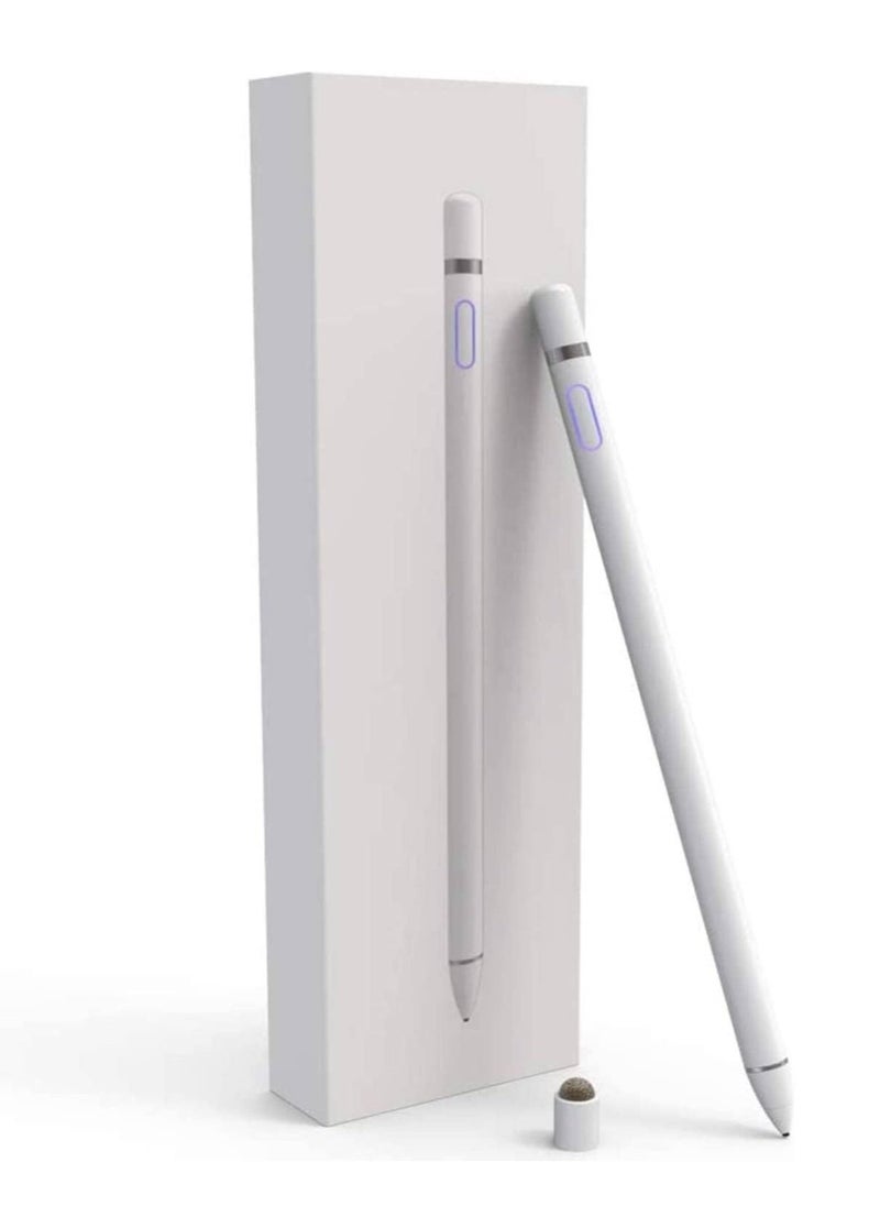 Stylus Pen Compatible with iPad, Pencil Styluses Compatible with iPad 2/3/4/5/6/7/8/9 Generation Pro 9.7/10.5/11/12.9 Air 1/2/3/4 Mini 1/2/3/4/5/6 Alternative Drawing Smart Stylist for Touch Screens - Image 1