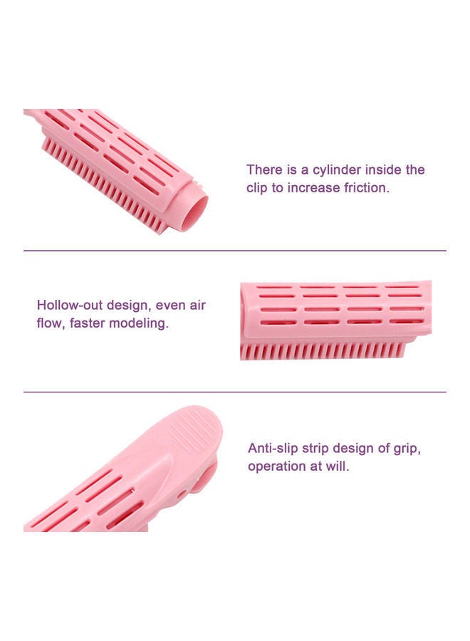 NIBEMINENT 6-Piece Self Grip Curling Clips Multicolour - Image 3