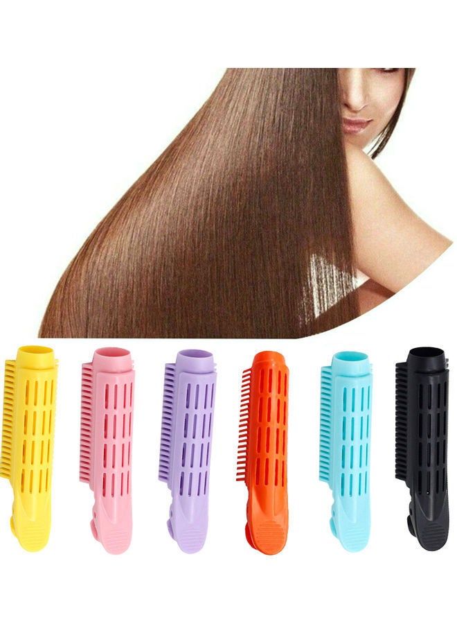 NIBEMINENT 6-Piece Self Grip Curling Clips Multicolour - Image 4