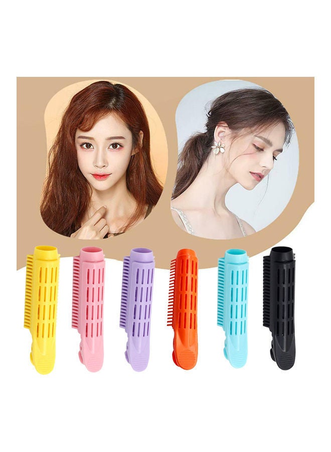 NIBEMINENT 6-Piece Self Grip Curling Clips Multicolour - Image 5