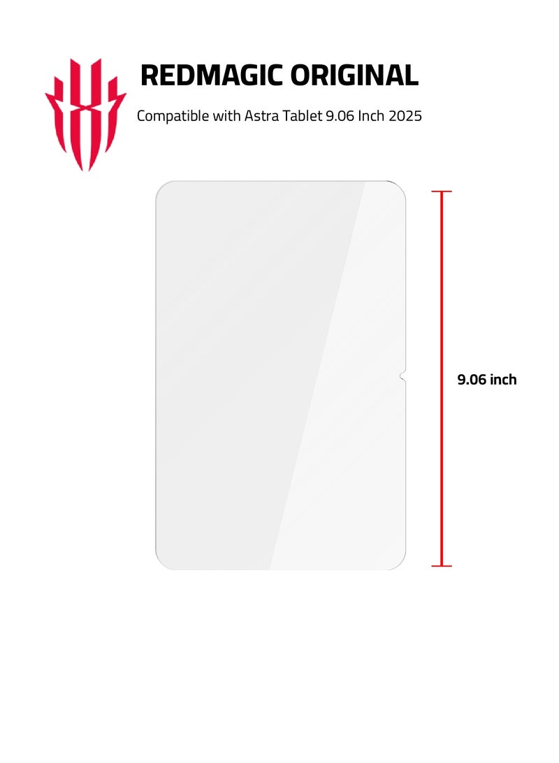 REDMAGIC Astra Gaming Tablet / Tablet 3 Pro Screen Protector Pro Tempered Glass Film, Anti-Scratch, Easy Installation,9H Hardness Tablet 3 Pro – Compatible with Astra Tablet 9.06 Inch 2025 - Image 3