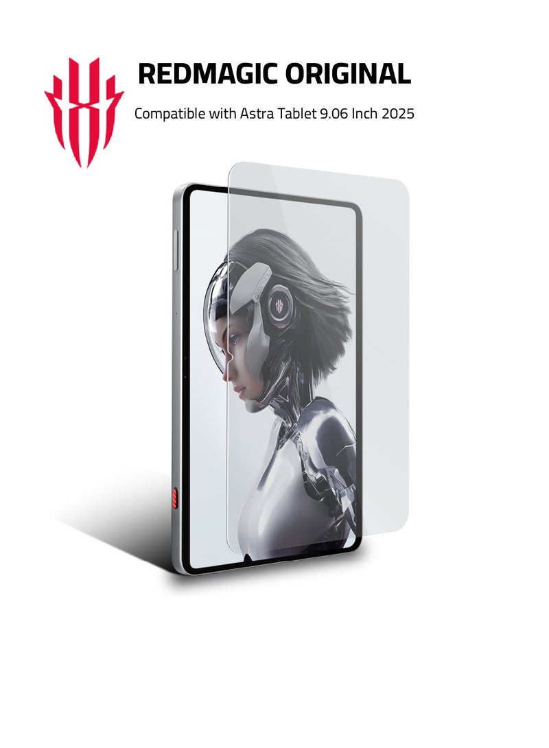 REDMAGIC Astra Gaming Tablet / Tablet 3 Pro Screen Protector Pro Tempered Glass Film, Anti-Scratch, Easy Installation,9H Hardness Tablet 3 Pro – Compatible with Astra Tablet 9.06 Inch 2025 - Image 1