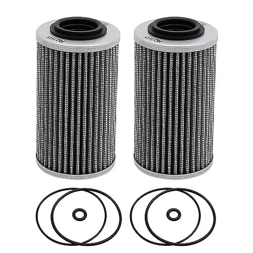 EATAKWARD 2 Pack Oil Filter 420956744, Replacement for Can-Am Spyder and Sea Doo 1503 and 1630 Rotax Engine for 130hp - 300hp Seadoo Watercraft, 420956743, 420956747 - Image 1