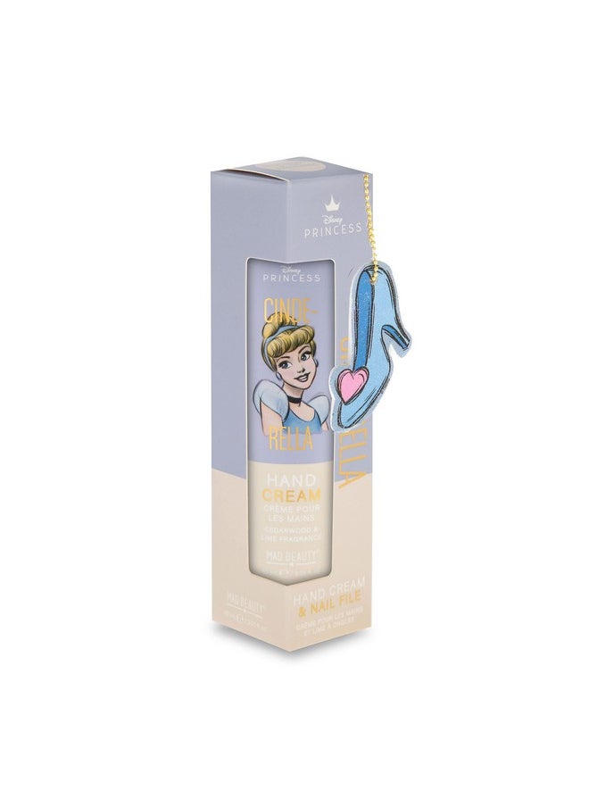 Mad Beauty MAD Beauty Disney Pure Princess Cinderella Hand Cream & Nail File Duo Set, Cedarwood & Lime Fragranced, Enriched with Shea Butter, Relax, Unwind, Self-Care Routine  - Image 3