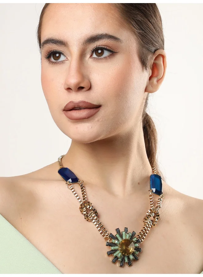 SOHI Party Artificial Necklace Jewellery