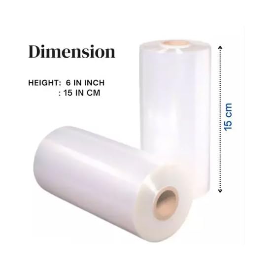 STARGAZE 6 Inch (15cm) x 200 Meters length large Transparent stretch Film wrap Roll For Packing. (Pack of 1),Plastic - Image 3