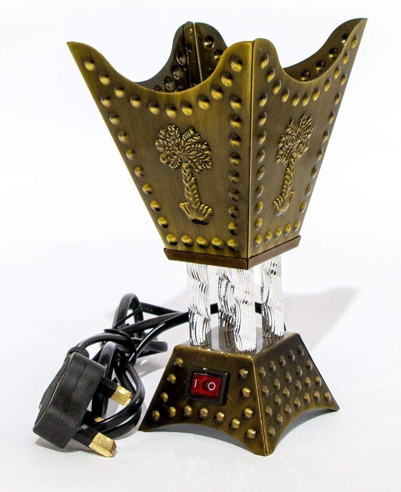 Samawa Electric Bakhoor Incense Burner, Mabkhara Oud Burner, Assorted Color, 10143-NF - Image 4