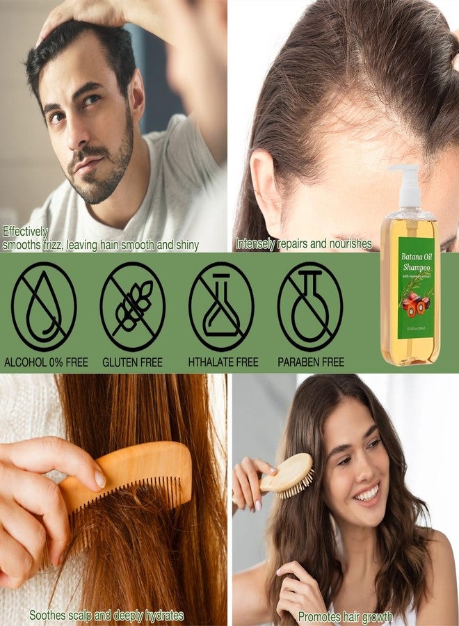 Lucift 2PCS Shampoo De Batana, Rosemary Oil Shampoo De Batana Para La Caida Del Cabello, Nourishing & Regenerating Hair-Soft and Fluffy for Men & Women (1pcs) - Image 4