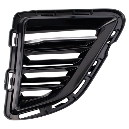 TRQ Right Outer Fog Light Hole Cover Passenger Side Compatible with 2017-2018 Chevrolet Camaro GM1039211 - Image 1