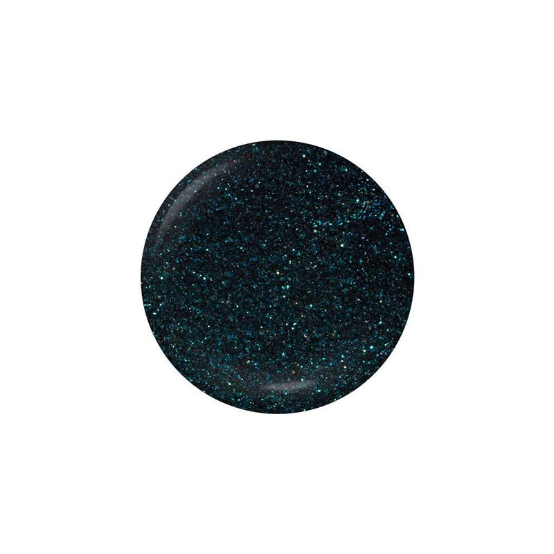 Dazzle Dry Nail Lacquer (Step 3) - Blue Blood - A full coverage galaxy-inspired shimmer that shifts blue, purple and green against a black base. (0.5 fl oz) - Image 2