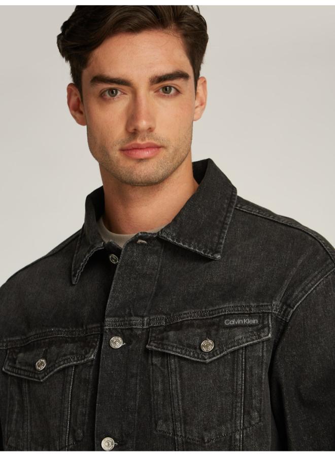 Calvin Klein Jeans Casual Relaxed Denim Jacket  - Image 3