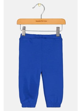 The Giving Movement Toddler Boy Drawstring Plain Jogger Pants, Blue  - Image 2