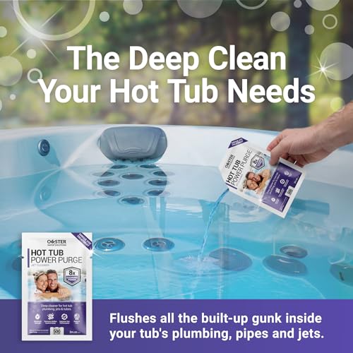 Bio Ouster Power Purge Hot Tub Jet Cleaner w/Towel - Deep Hot Tub Cleaner for Jets, Tubes, Plumbing - for Standard & Inflatable Spas - Removes Gunk Buildup for Crystal Clear Water - Made in USA (Kit) - Image 4