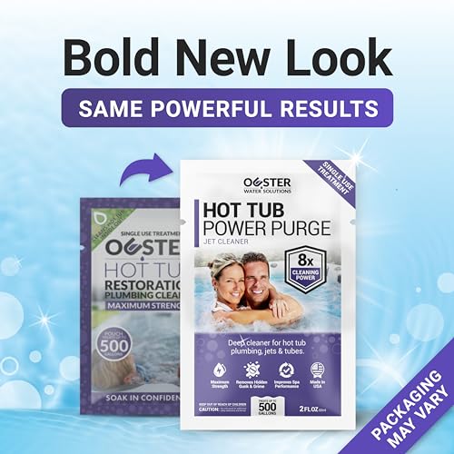 Bio Ouster Power Purge Hot Tub Jet Cleaner w/Towel - Deep Hot Tub Cleaner for Jets, Tubes, Plumbing - for Standard & Inflatable Spas - Removes Gunk Buildup for Crystal Clear Water - Made in USA (Kit) - Image 2