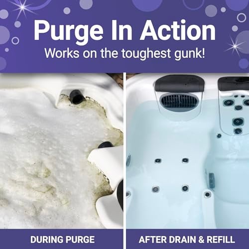 Bio Ouster Power Purge Hot Tub Jet Cleaner w/Towel - Deep Hot Tub Cleaner for Jets, Tubes, Plumbing - for Standard & Inflatable Spas - Removes Gunk Buildup for Crystal Clear Water - Made in USA (Kit) - Image 5
