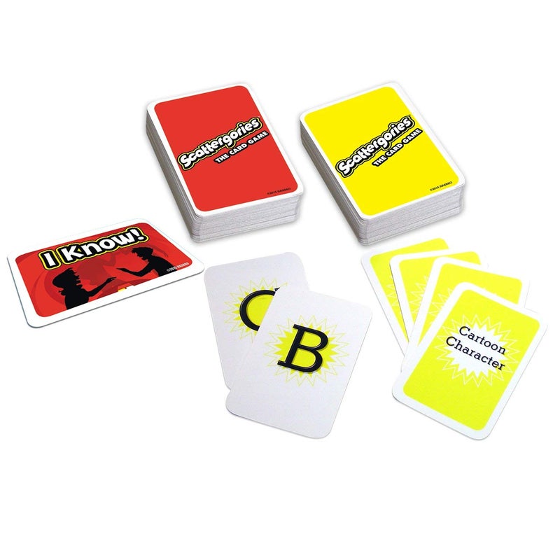 Tickles Scattergories The Card Game Your Favorite Categories Game Meets Slap Jack for at Home, On a Road Trip, or Vacation 2 or More Players Ages 8 and Up - Image 3