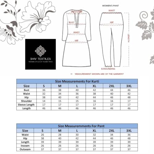 Shiv Textiles Pure Cotton Kurta Set For Women(9002-Rblue-M) - Image 3