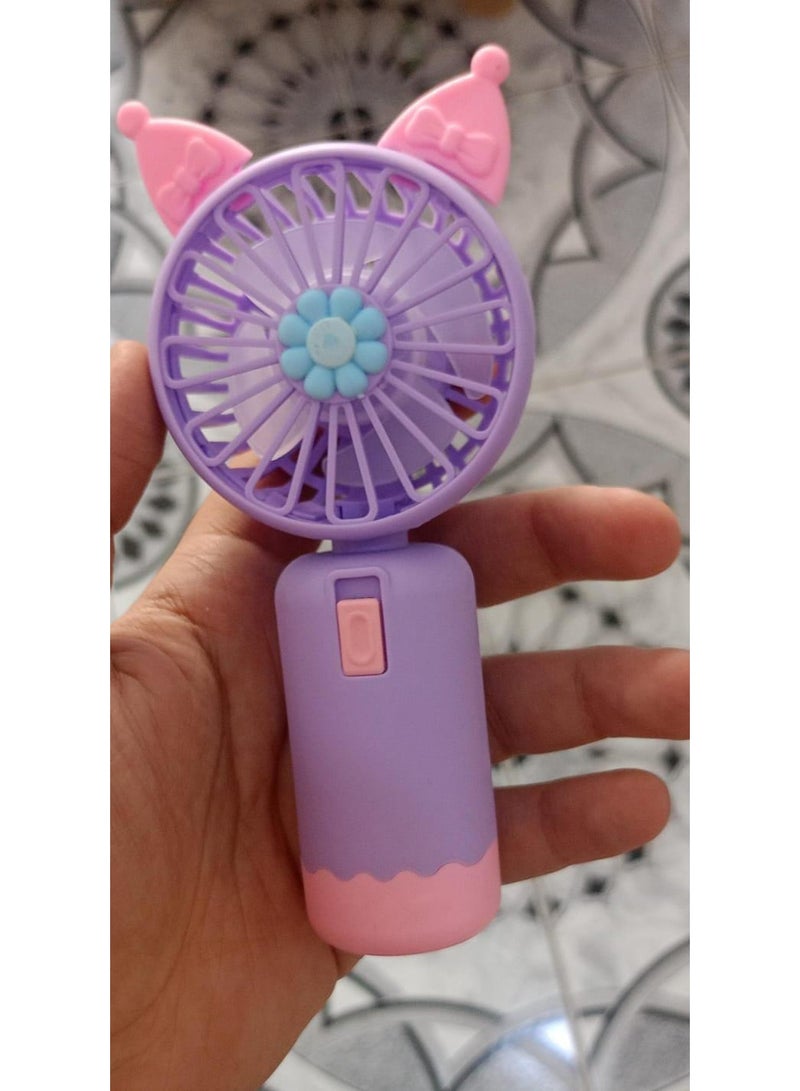 ميني فان مروحة محمولة صغيرة مع منفذ USB - Image 1