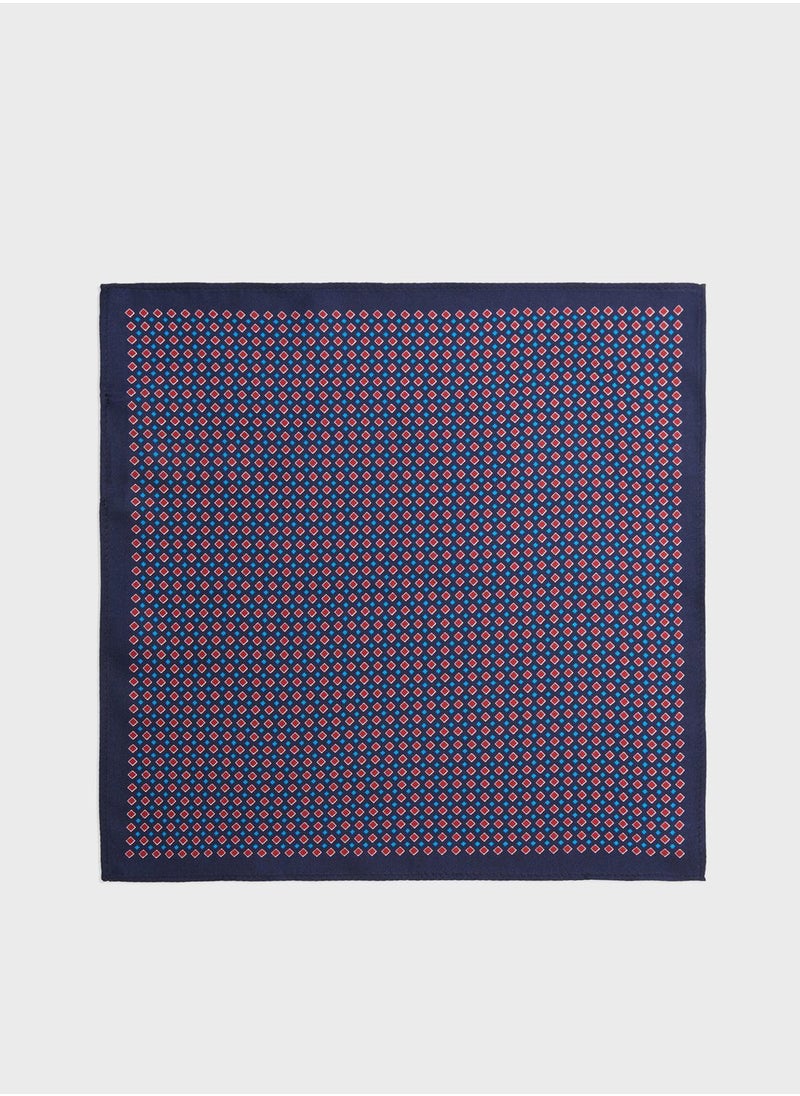 Mango Man - Geo Print Handkerchief - Image 1