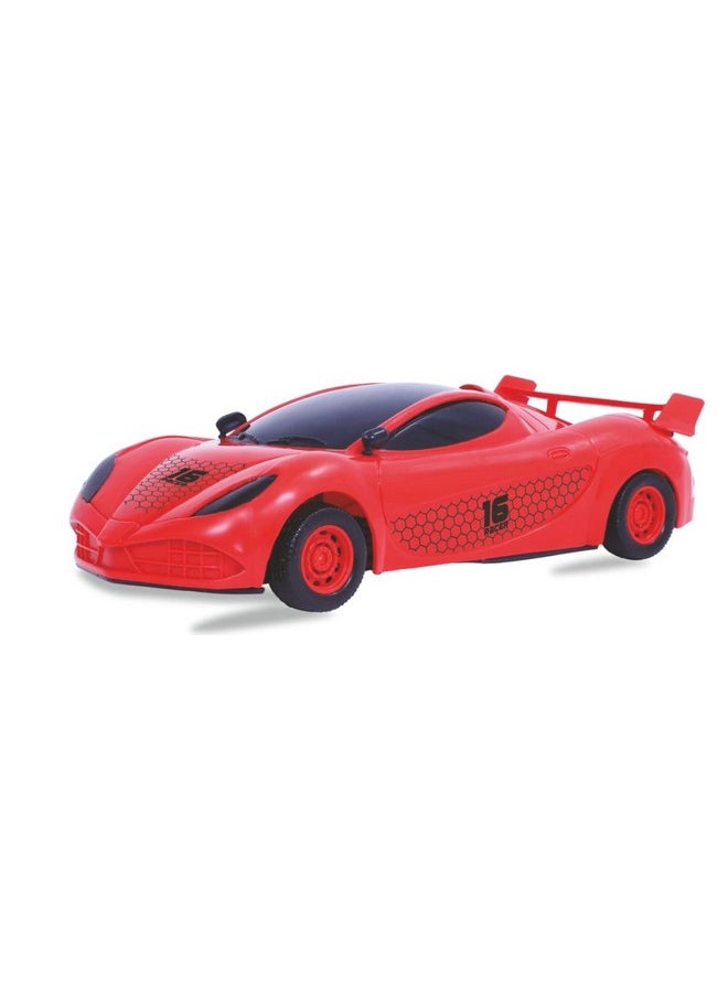 Toy Zone TOYZONE Fast Tracker-72034 Friction Powered Toy | Friction Car | Unbreakable Big Size Car | Pull Along | Pull Back | 4 Wheel Drive Vehicle | Push and Go Crawling Toys for Kids 
